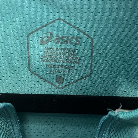 3/$20 asics teal and coral shirt - Picture 3 of 4
